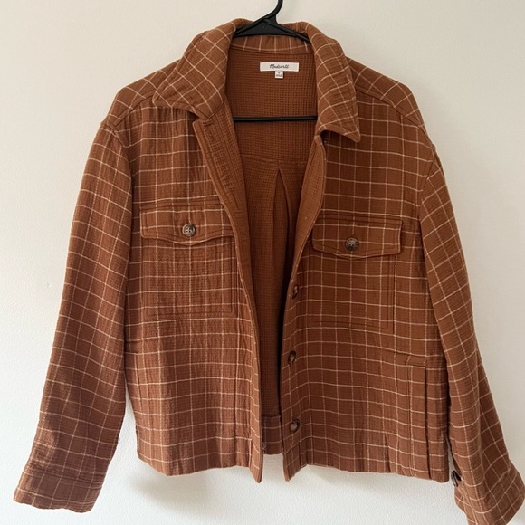 Madewell Jackets & Blazers - Madewell Plaid Shacket, Women’s Small